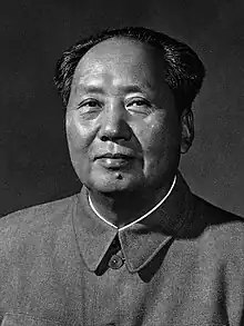 Mao Zedong(27 September 1954 –27 April 1959;Chairman of the Central People's Government1 October 1949 –27 September 1954)