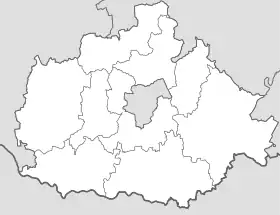 Varga is located in Baranya County