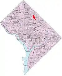 Fort Totten within the District of Columbia