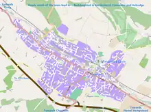 Map of the town