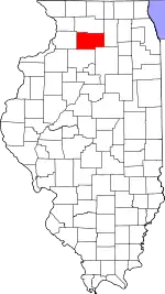 State map highlighting Lee County