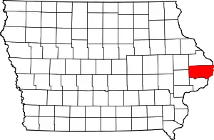 Clinton County map