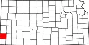 State map highlighting Stanton County