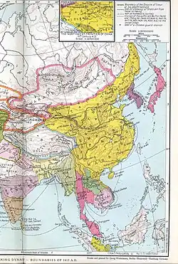 Ming China in 1415 during the reign of the Yongle Emperor