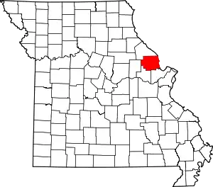 A state map highlighting Lincoln County in the eastern part of the state.