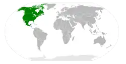 Location of 
Consortium for North American Higher Education Collaboration
 Consortium pour la collaboration dans l'enseignement supérieur en Amérique du Nord (French)
   Consorcio para la Colaboración de la Educación Superior en América del Norte (Spanish)