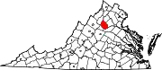 State map highlighting Madison County