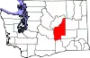 State map highlighting Grant County