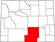 Carbon County map