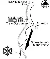 Map to KISC