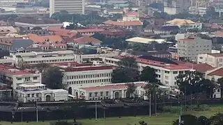 Aerial photo of the Campus of Mapúa University