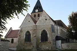 The church in Marcilly-le-Hayer