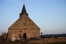 The church in Mareuil-la-Motte