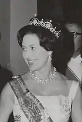 Princess Margaret wearing her order