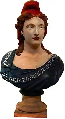 Anonymous bust of Marianne, with the Phrygian cap (Palais du Luxembourg, Paris).