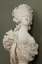 Marie Antoinette, by Louis-Simon Boizot for salon of 1781