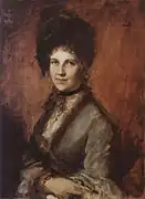 Marie von Schleinitz, the most powerful salonist in Berlin in Bismarck's time. "Anyone who was admitted to Frau von Schleinitz's exclusive salon had passed the admission exam for Prussia's higher society".