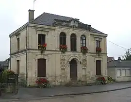 The town hall in Valcourt