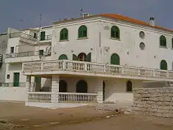 Montalbano's house in the fictional "Marinella", actually in Punta Secca