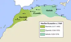 The Marinid Sultanate circa 1360