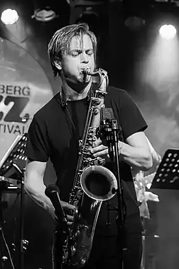 Marius Neset at the 2022 Kongsberg Jazzfestival