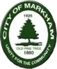 Official seal of Markham, Illinois