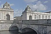 The Marble Bridge as seen from Frederiksholm Canal