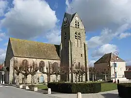 The church in Marolles-sur-Seine