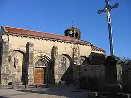 The church of Notre-Dame of Marsat