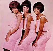 Martha and the Vandellas in 1965(L-to-R): Rosalind Ashford, Martha Reeves, and Betty Kelly