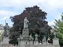 Luther Monument in Worms, which features some of the Reformation's crucial figures