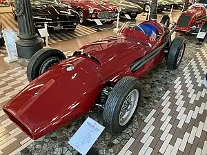 Maserati 250F v12 at the Umberto Panini museum