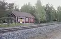 Masku railway station, closed in 1993