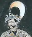 Mathabar Singh Thapa in a royal attire