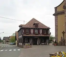 The town hall in Matzenheim