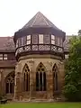 14th-century lavatorium at Maulbronn Monastery, Germany, exterior