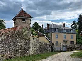 The chateau in Maussans