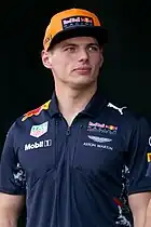 portrait of Max Verstappen