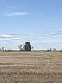 The grain elevator in Maxim, Saskatchewan in the Rural Municipality of Lomond No. 37