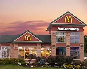 McDonald's Canada with a Playplace in Moncton, New Brunswick