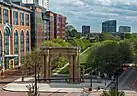 McFerson Commons and its Union Station arch