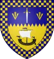 Arms of the previous Macfie Clan Commander A. C. (Sandy) McPhie of Townsville.