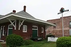 McBee Railroad Depot, built in 1914