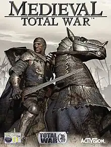 The box art for Medieval: Total War