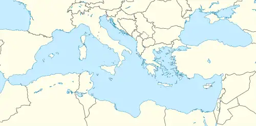 TIA is located in Mediterranean