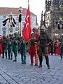 Flag and standard bearers