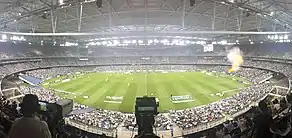 Docklands Stadium in rectangular configuration in 2015