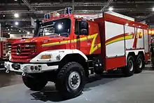 Mercedes-Benz Zetros 2733 6x6 Heavy fire rescue truck