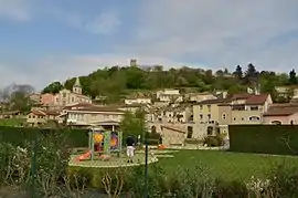 The village of Mercurol and its tower