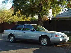 1998 Mercury Grand Marquis LS Brougham (dealer-installed option package)